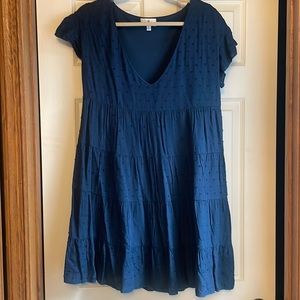 Socialite tiered babydoll dress sz small